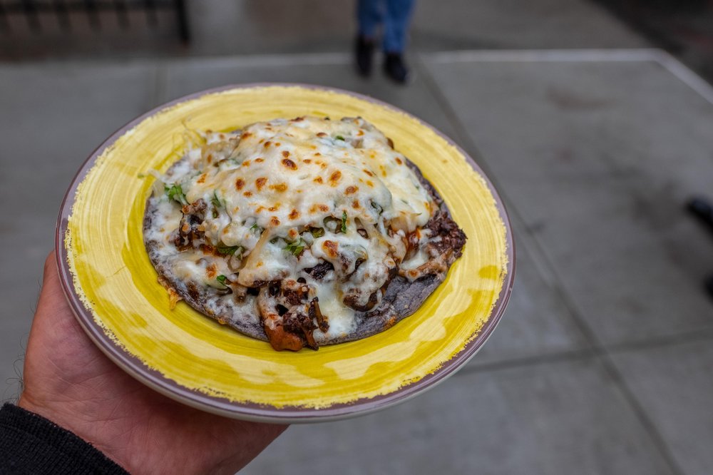 tacovision-33.jpg Mushroom Chorizo Quesadilla ($10)