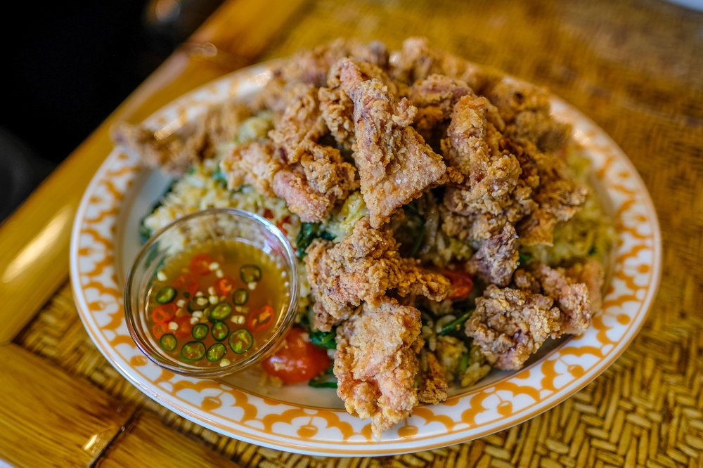 Fried Chicken at Thai Diner