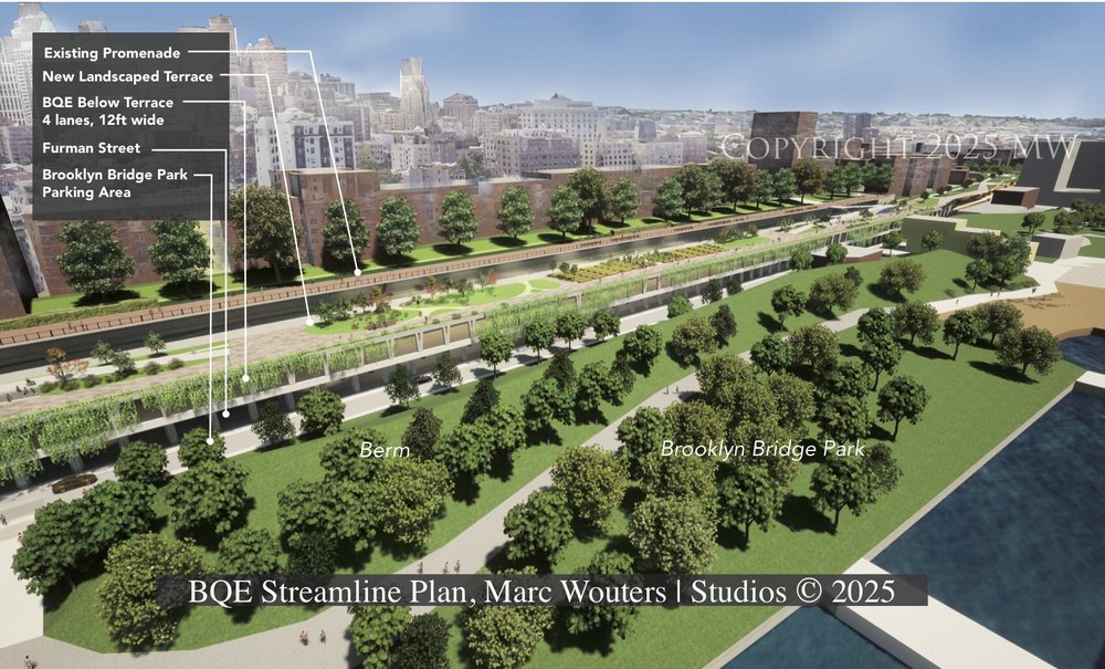 A rendering of a BQE project.