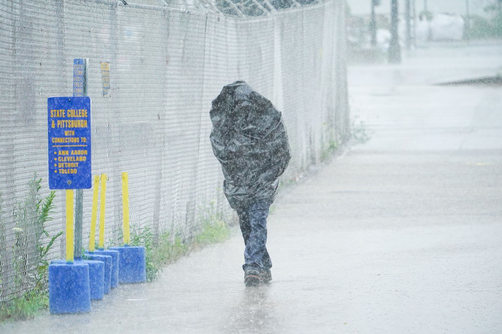 New York City during Tropical Storm Fay