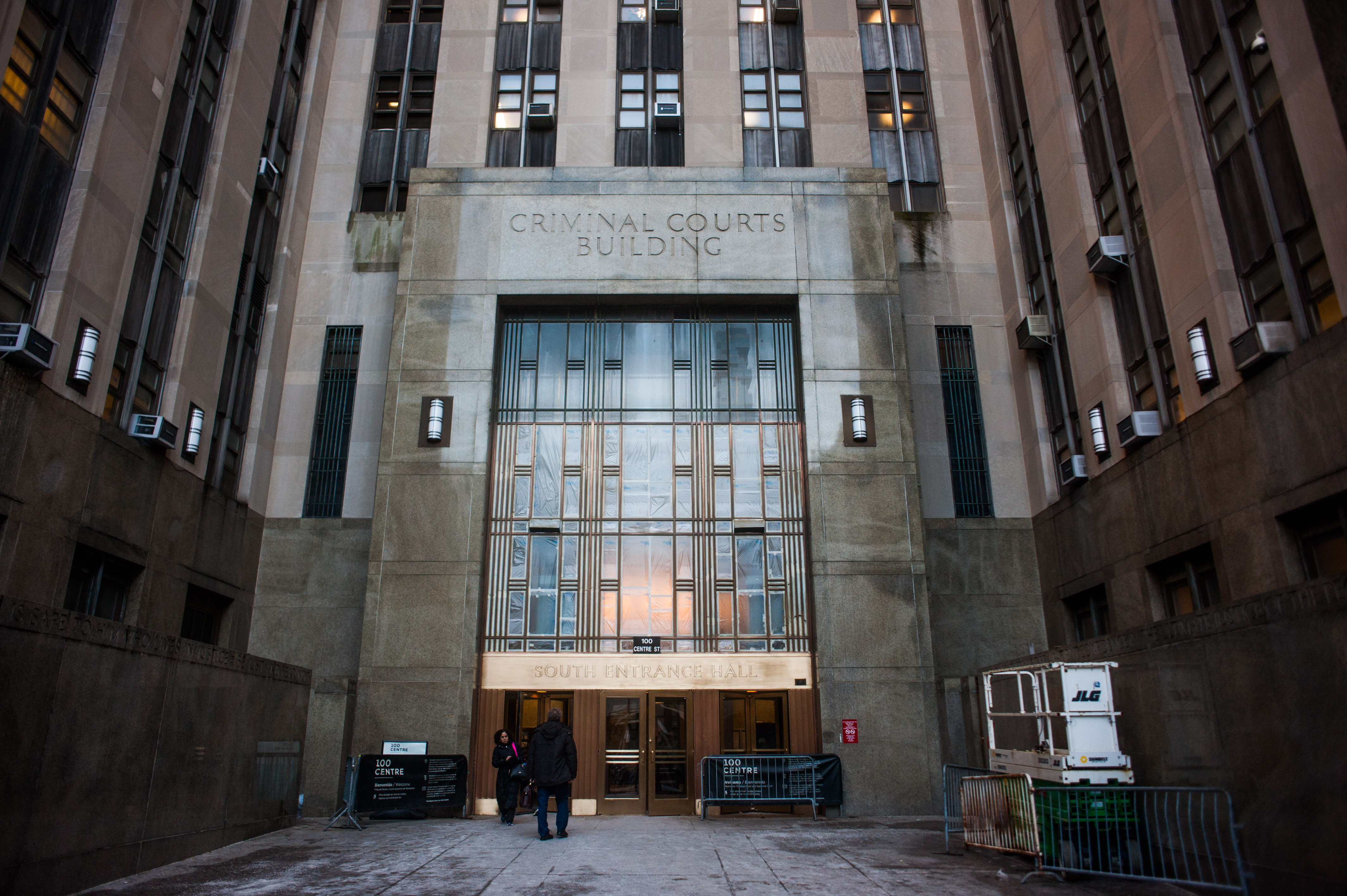 Man stabbed 2 court officers in a targeted attack at Manhattan courthouse, official says