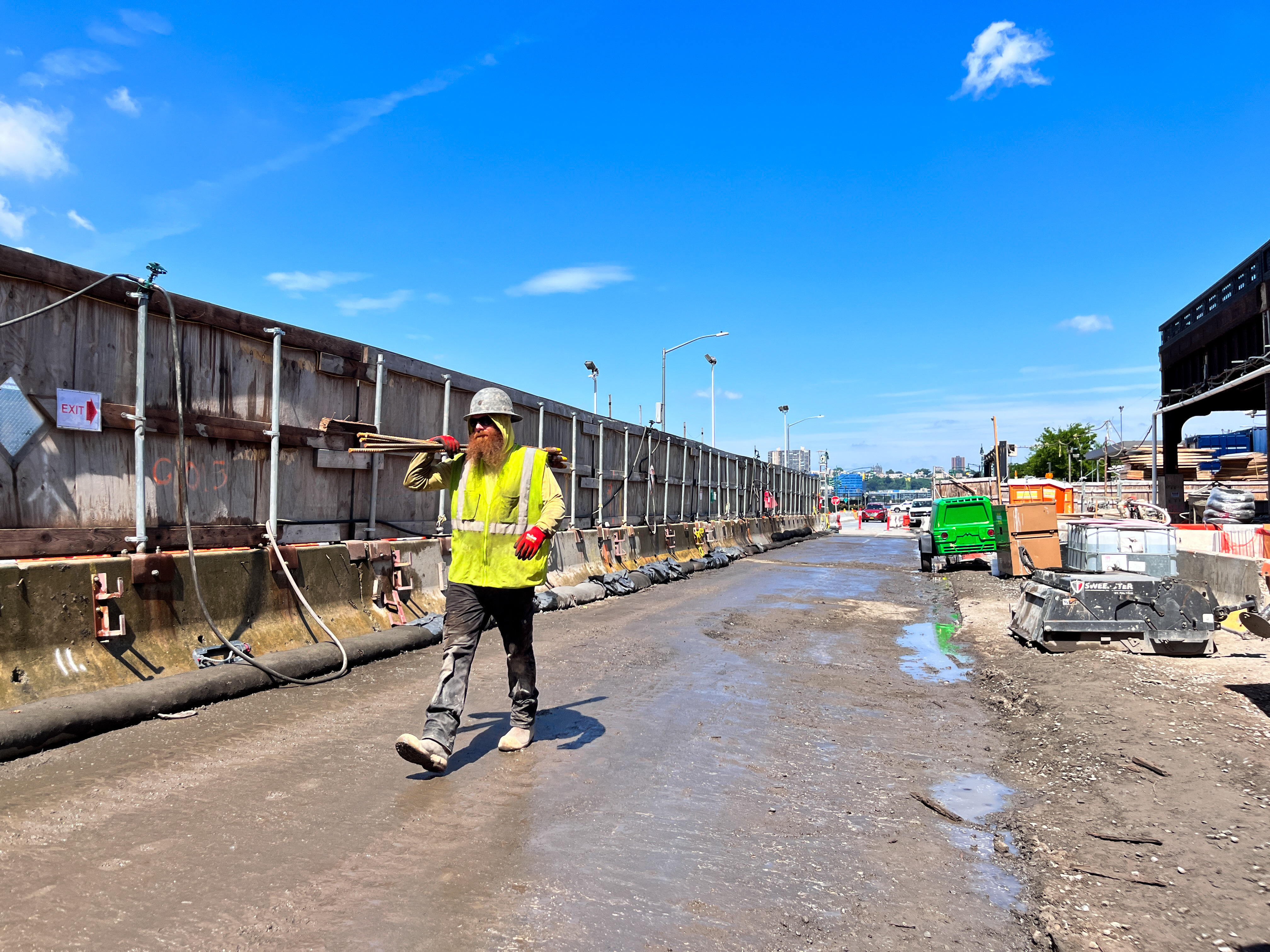 Hudson River train tunnel construction to disrupt West Side drivers, cyclists