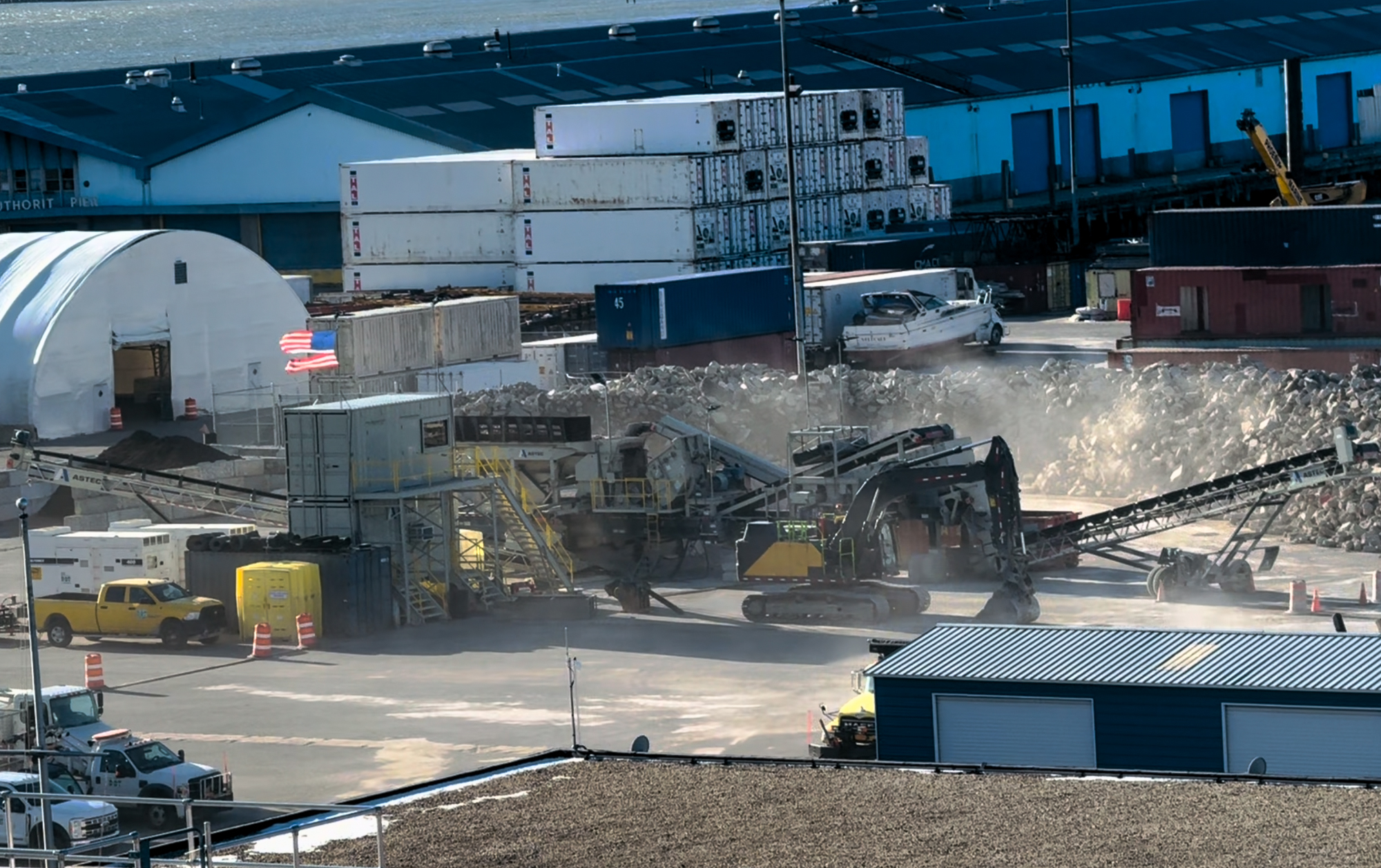 Brooklyn residents blanketed by dust want citys concrete recycling facility shut down