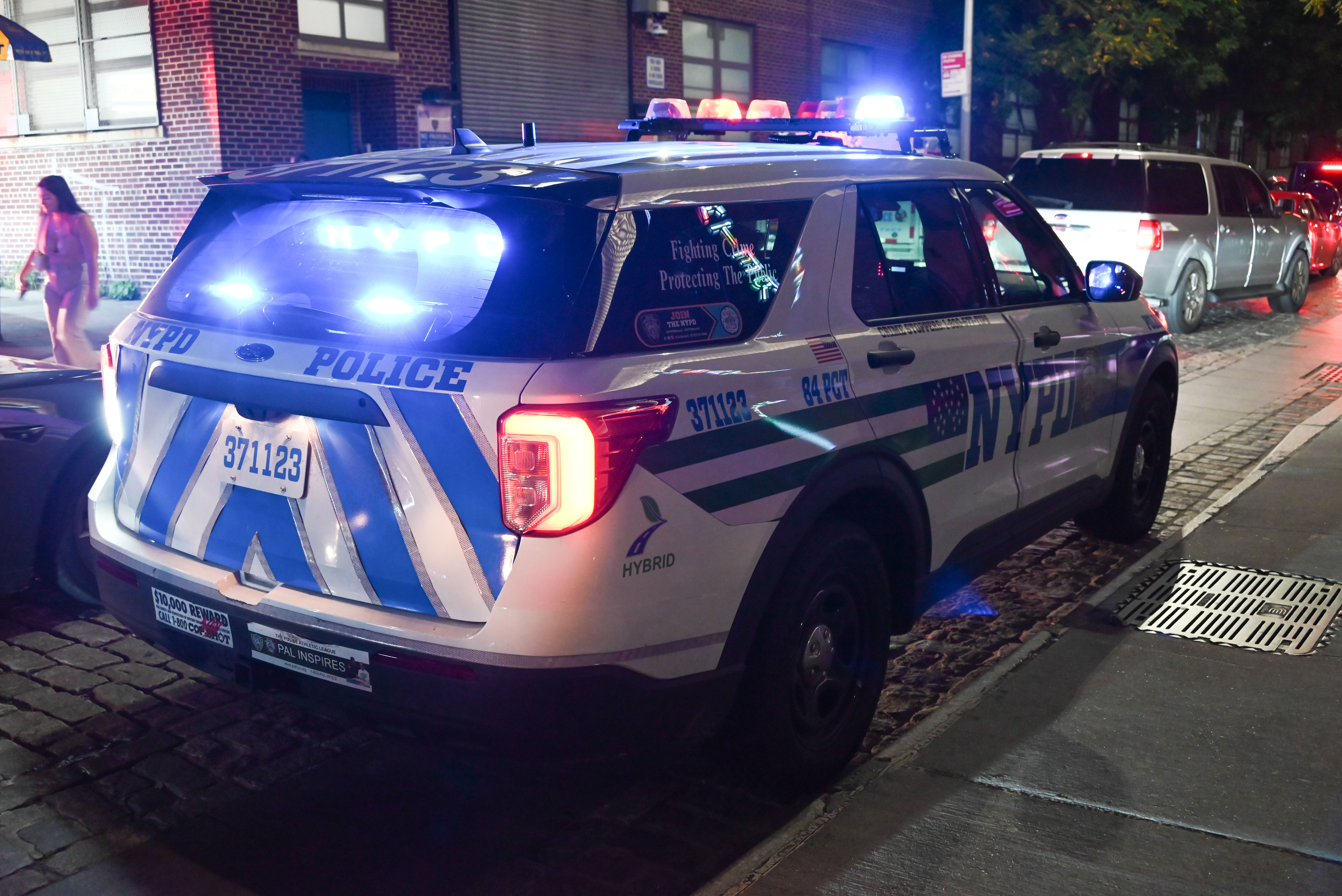 A stock image of a NYC crime scene.