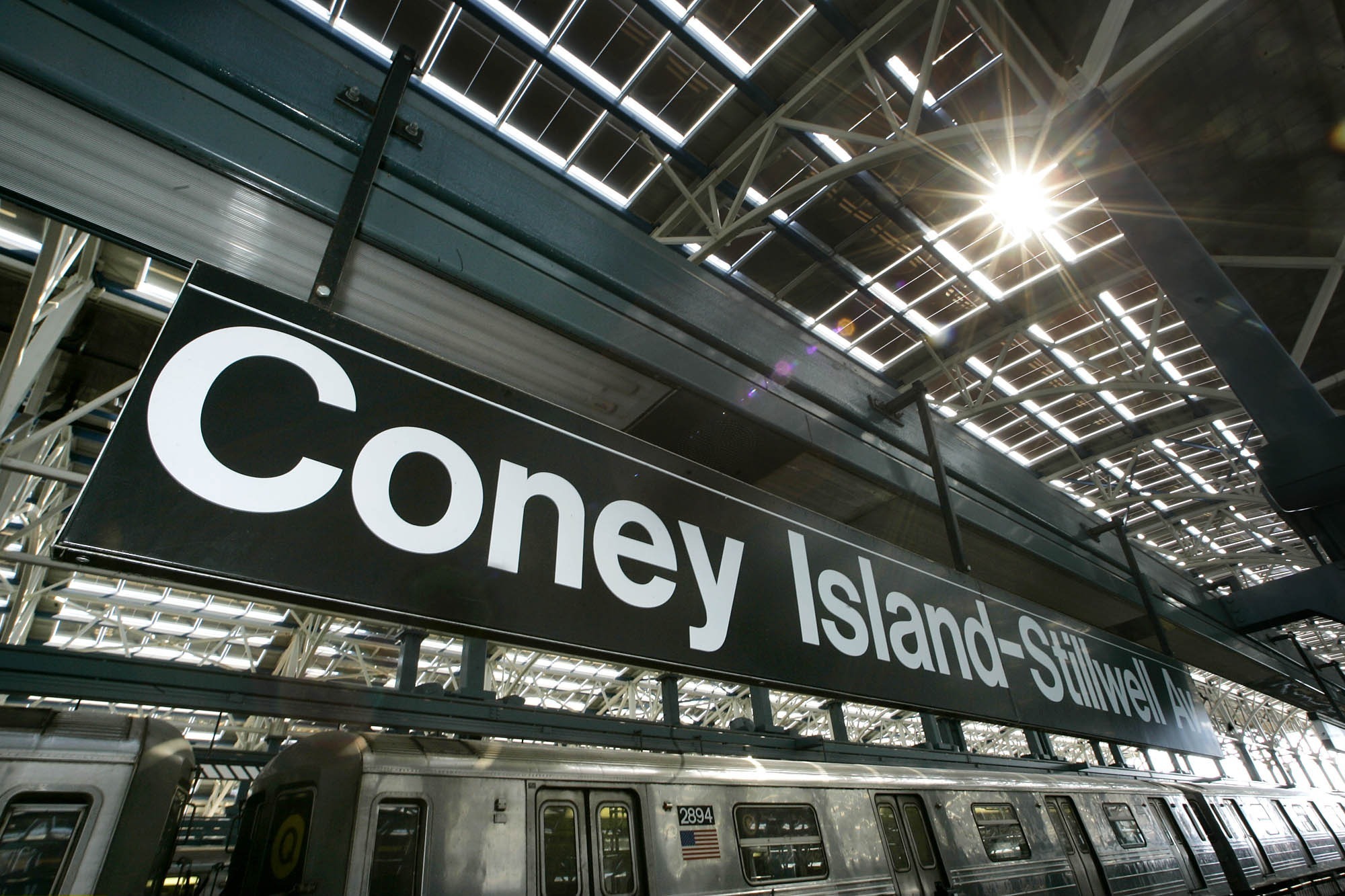Woman dies in fire aboard F train in Coney Island, NYPD investigating as a homicide