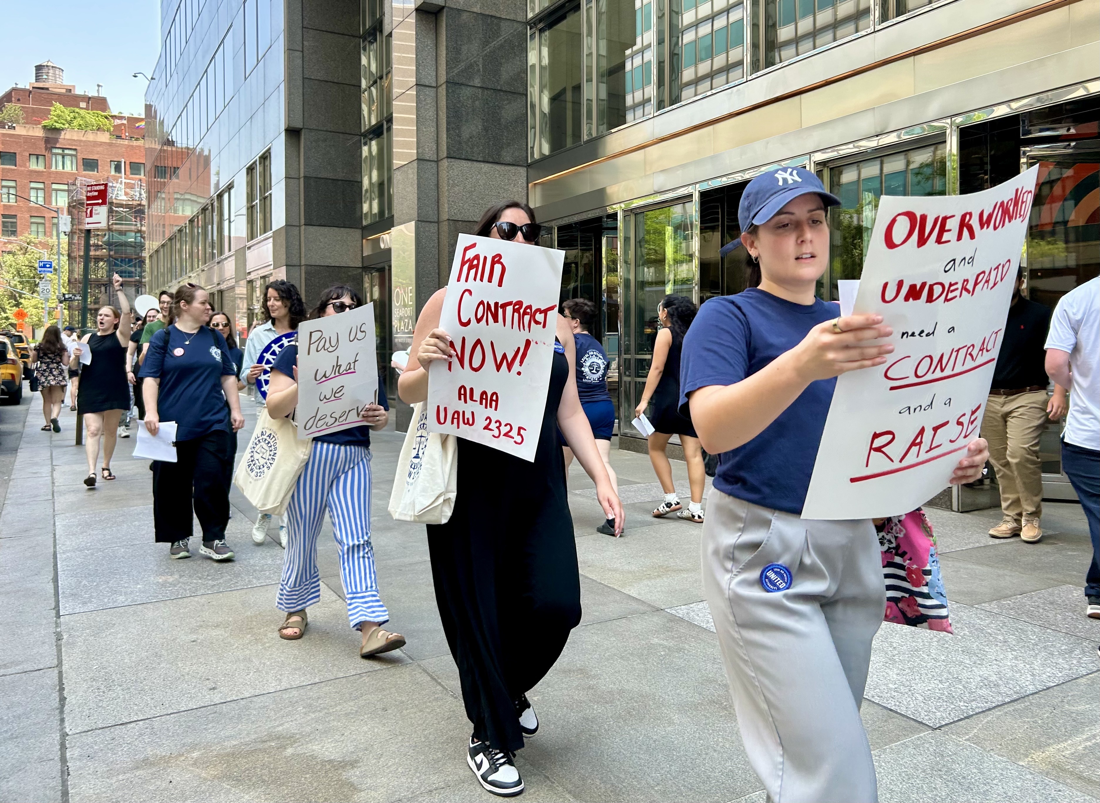 Lawyers at Legal Aid Society, NYCs largest public defenders group, authorize a strike