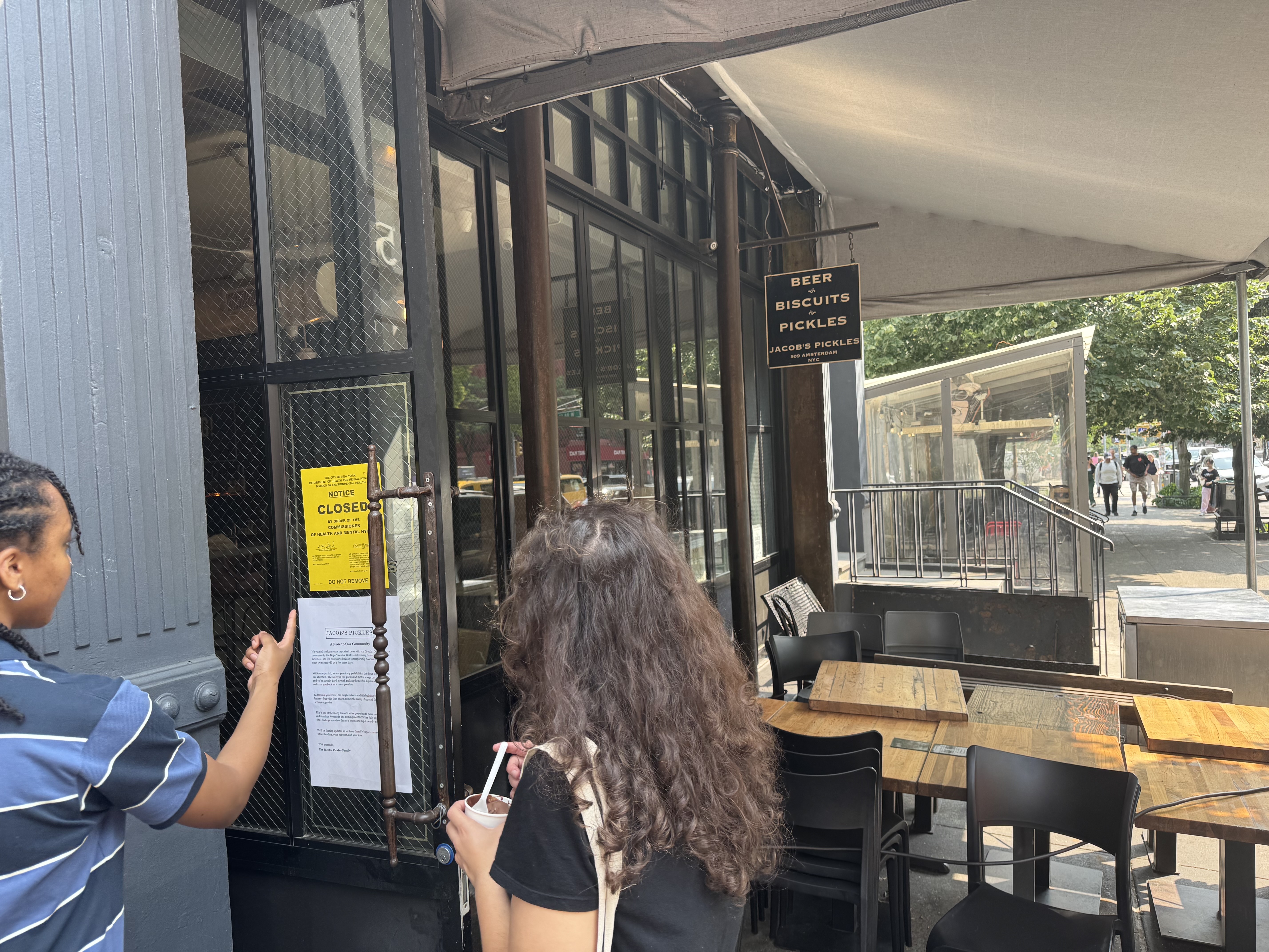 Evidence of rats, roaches shut Jacobs Pickles on Upper West Side for days