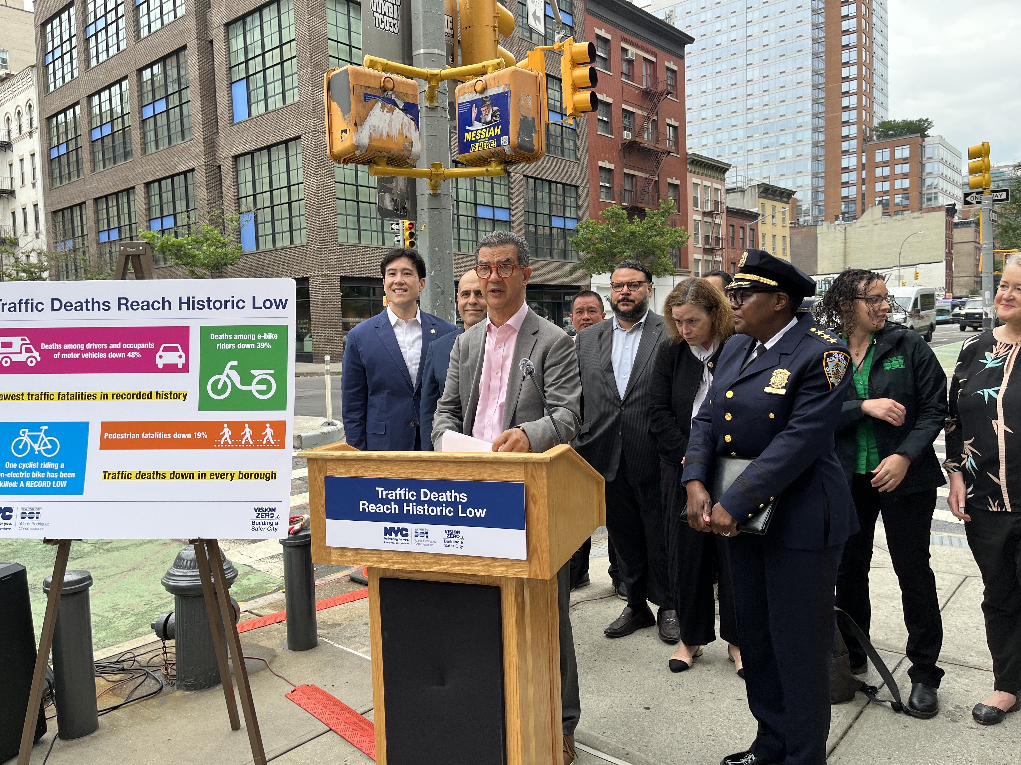Traffic deaths plummet in NYC, mirroring downward trend in murders