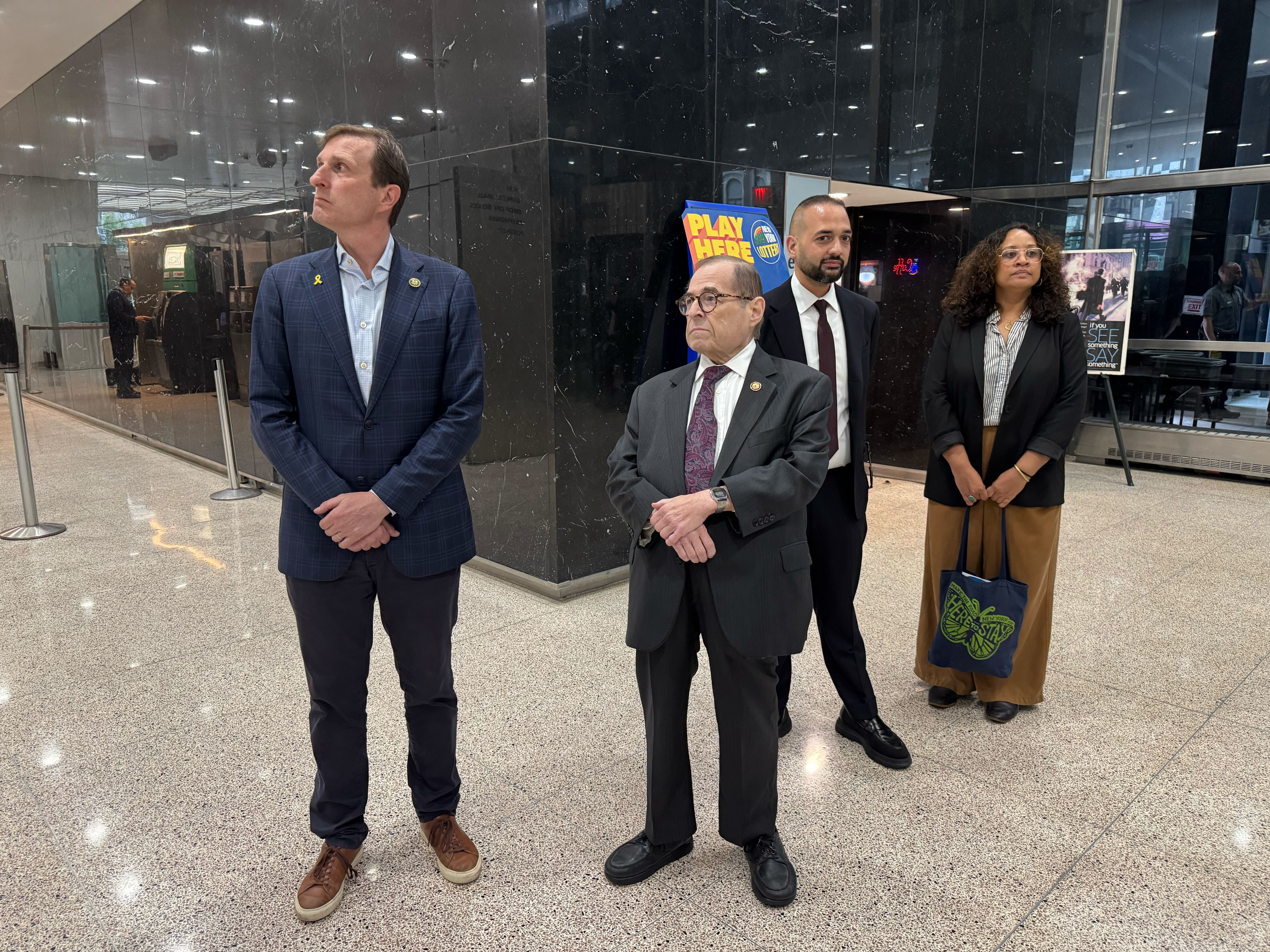Reps. Nadler and Goldman barred from inspecting ICE holding cells in NYC