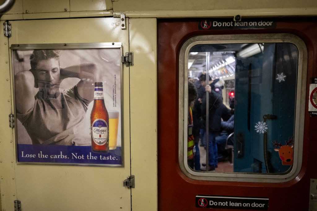 a beer ad on a nostalgia train