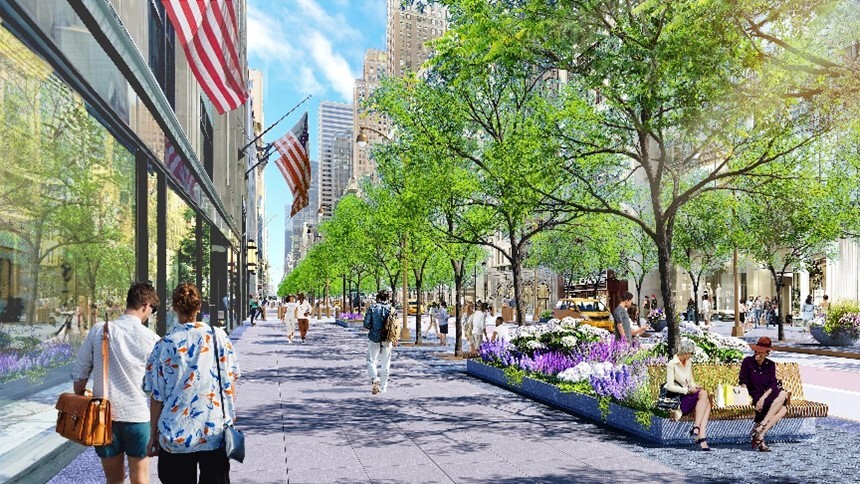 Mayor Eric Adams wants $402M of public money to upgrade 5th Avenue shopping district
