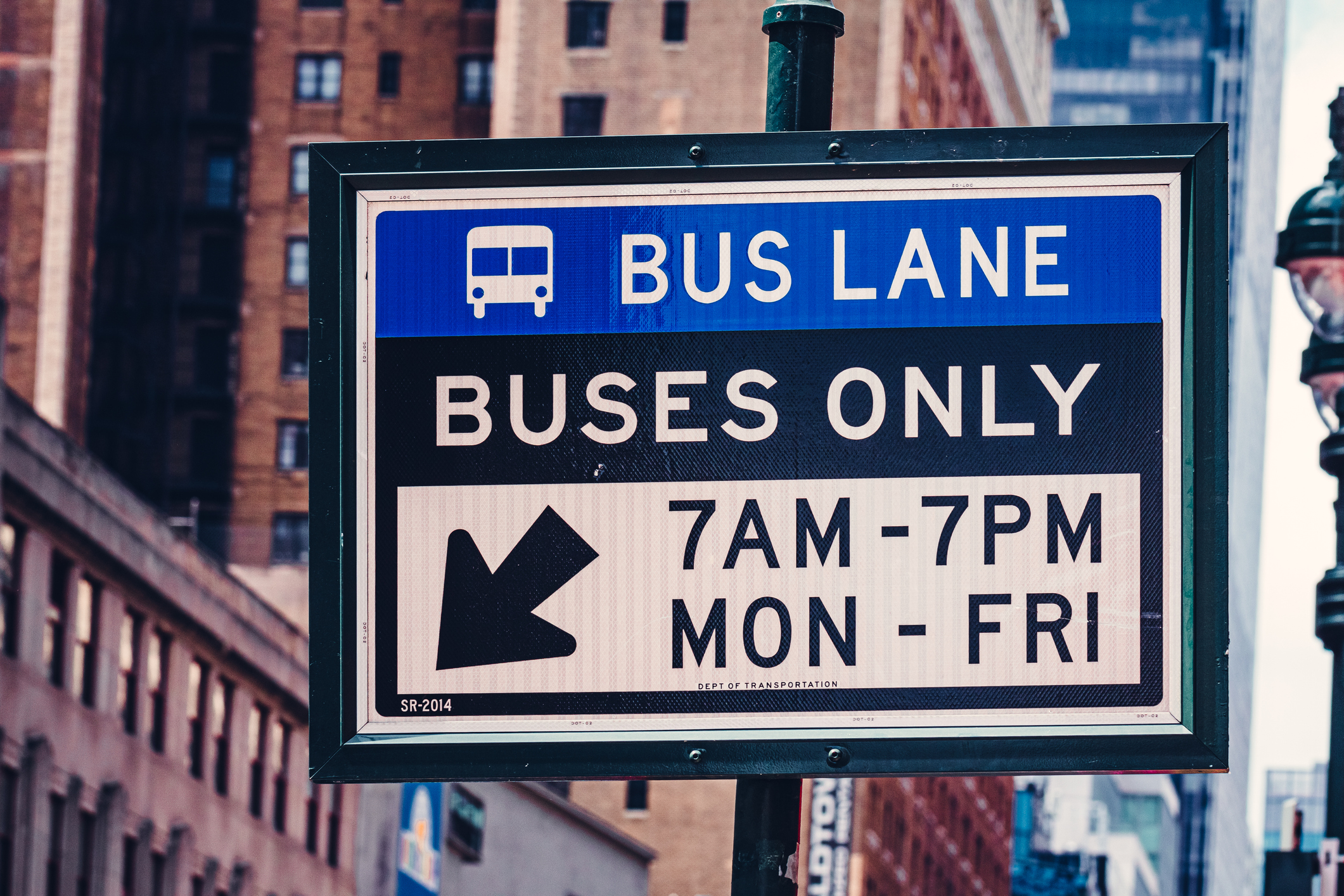 Early Addition: Would drivers still double-park in the bus lane if it was on the left side of the road?
