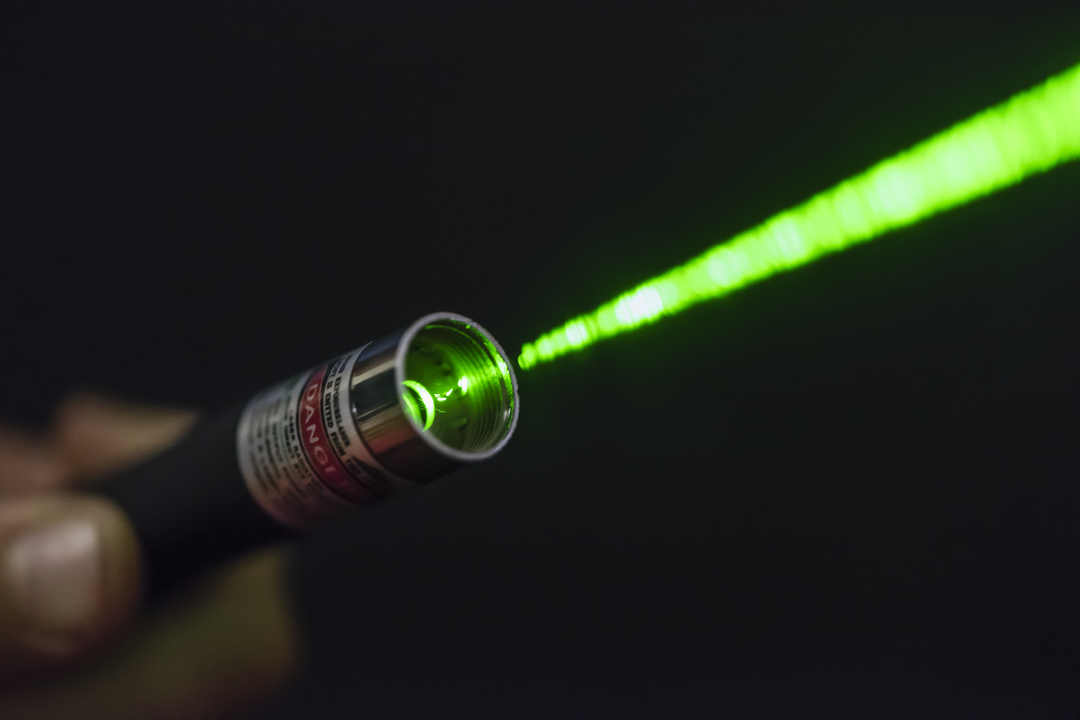 a laser pointer