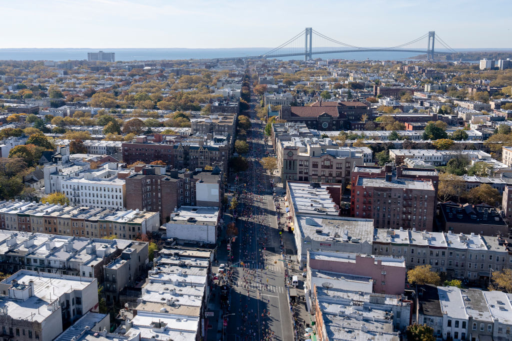 southern Brooklyn, seen from above